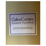 Calico Corners Armchair with Ottoman 
