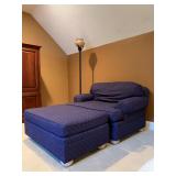 Oversized Chair and A Half with Ottoman 