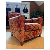 Southwestern Armchair w Ottoman 