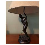 Golf Themed Lamp 