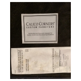 Calico Corners Stools, PAIR 