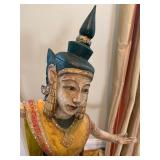 South Asian Carved Dancer 