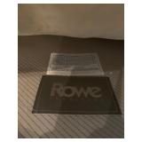 Rowe Furniture Fringe Accented Armchair and Ottoman 