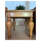 Rustic Two Piece End Table and Coffee Table Set 