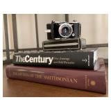 Books, Vintage Camera