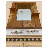 Wall Mirror with Shelves 