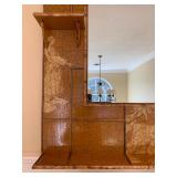 Wall Mirror with Shelves 