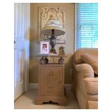 Knot Accented End Table 