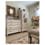 Vintage Bedroom Set, Three Piece 