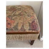 Fringe Accented Stool 