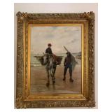 Georges Haquette, French, 1854-1906, Oil on Canvas  