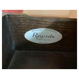 Rapids Furniture End Two Drawer End Tables, PAIR 