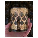 Culver Valencia 24K Gold Plated Glassware 