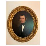 Portrait, Giltwood Frame, Artist Unknown 