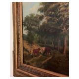 Landscape with Livestock, Circa 1900, Artist Unknown 