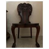 Turn of the Century Carved Frame Chair 
