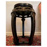 Chinese Lacquered Stools, PAIR 