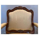 Carved Frame Armchair 