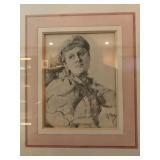 W. Forsyth, Pencil Drawing 