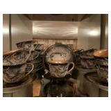 Demitasse Tea Cups with Dragon 