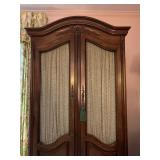 White Furniture Wardrobes, PAIR 