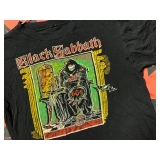 Vintage Concert Tees, Black Sabbath 