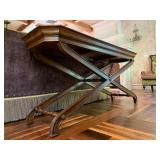 Cross Base Console Table