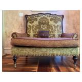 Oversized Armchair in Mixed Media 