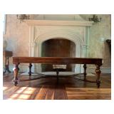 Theodore Alexander Castle Bromwich Series Reclaimed Wood Coffee Table