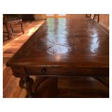 Theodore Alexander Castle Bromwich Series Reclaimed Wood Coffee Table