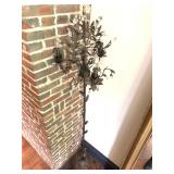 Electrified Antique Floor Candelabra 