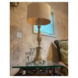 Column Lamp with Claw Foot