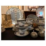 Dragon Tea Cups, Studio Pottery Vase