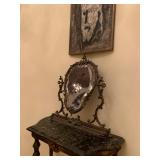 Baroque Mirror on Stand