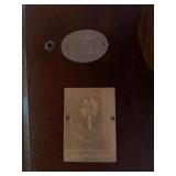 Baker Furniture Historic Charleston Furniture Banded Dining Table and Carved Chippendale Chairs, SET