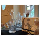 Mikasa Decanters, Lenox Crystal