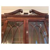 Breakfront Hutch in Flame Mahogany from Aston Court by Henredon