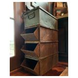 Steel Industrial Stacking Bins