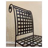 Wrought Iron Accent Chair 