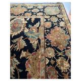 Indian Hand Knotted Wool Rug 