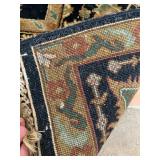 Indian Hand Knotted Wool Rug 
