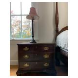 Henredon Five Piece Mahogany Bedroom Set 