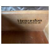 Henredon Five Piece Mahogany Bedroom Set 