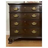 Henredon Five Piece Mahogany Bedroom Set 