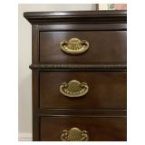 Henredon Five Piece Mahogany Bedroom Set 