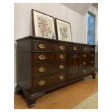 Henredon Five Piece Mahogany Bedroom Set 