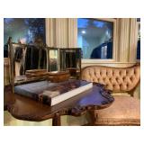 Chippendale Mahogany Pedestal Table 