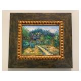 Oil Painting, Landscape, Signed Lenge 