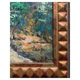Oil Painting, Landscape, Signed Lenge 