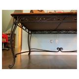 Wrought Iron Base Table, Yamaha F325 